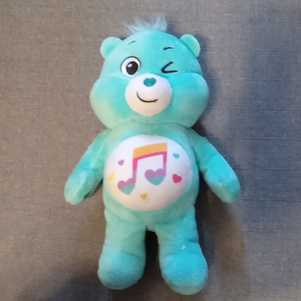CARE BEARS Heartsong Bear 9 inch plush by BASIC FUN!